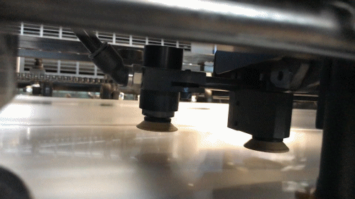 75 LPI Lenstar Lite Elliptical lenticular sheet in the printing press